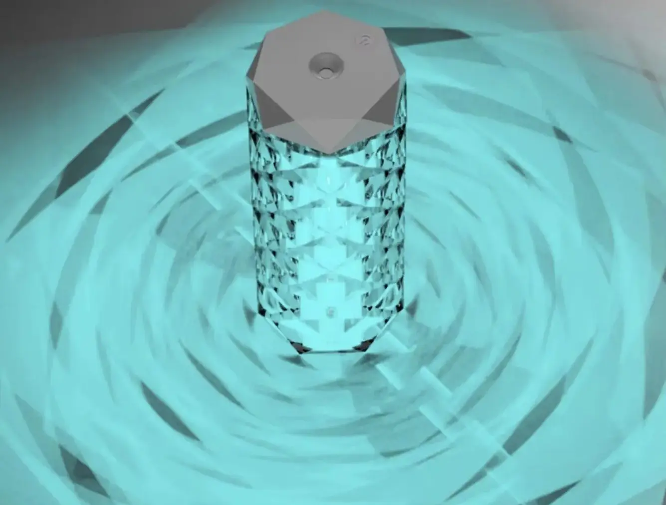 Umidificator de aer cu lampa de noapte Ruhhy 24625 (White)