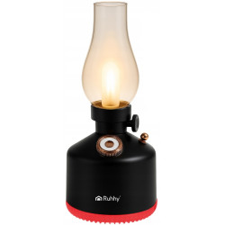 Umidificator de aer cu lampa de noapte Ruhhy Aive Retro 26454 (Black)