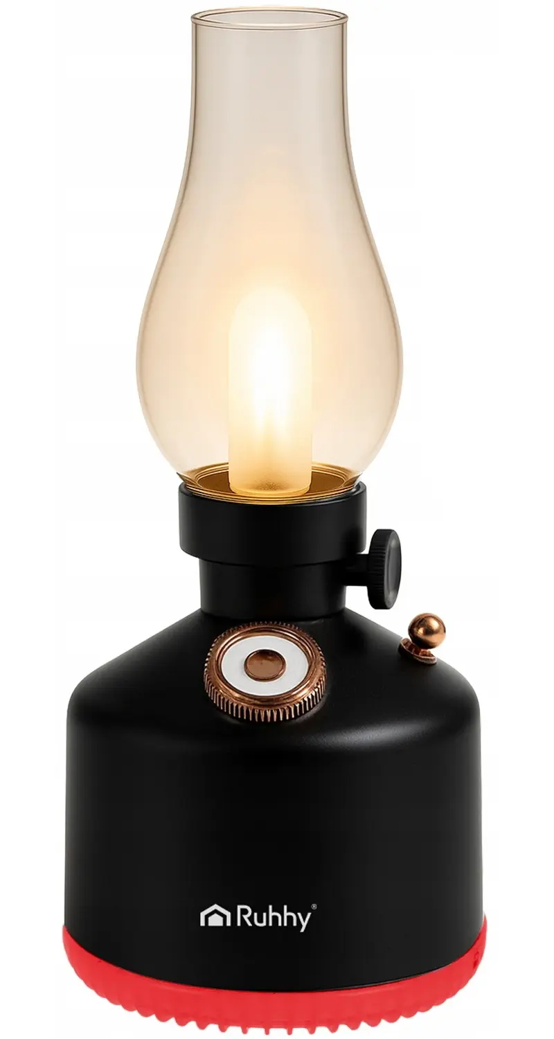 Увлажнитель воздуха с ночником Ruhhy Aive Retro 26454 (Black)