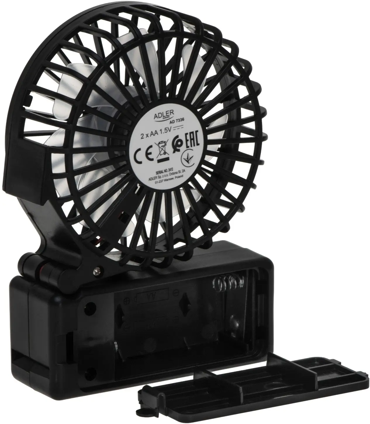 Портативный вентилятор Adler AD 7336 (Black) - 6