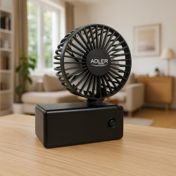 Портативный вентилятор Adler AD 7336 (Black) Thumb
