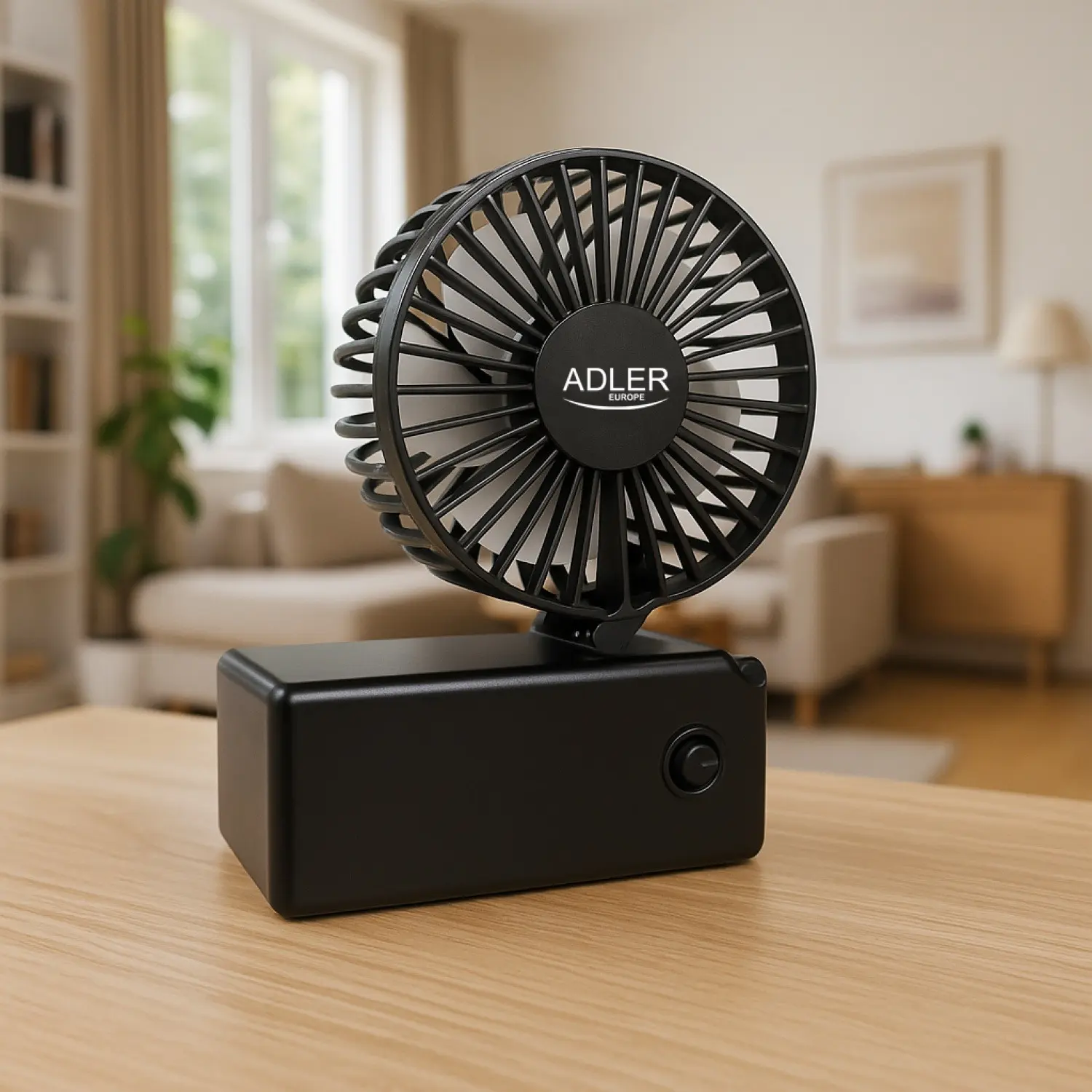 Портативный вентилятор Adler AD 7336 (Black) - 9