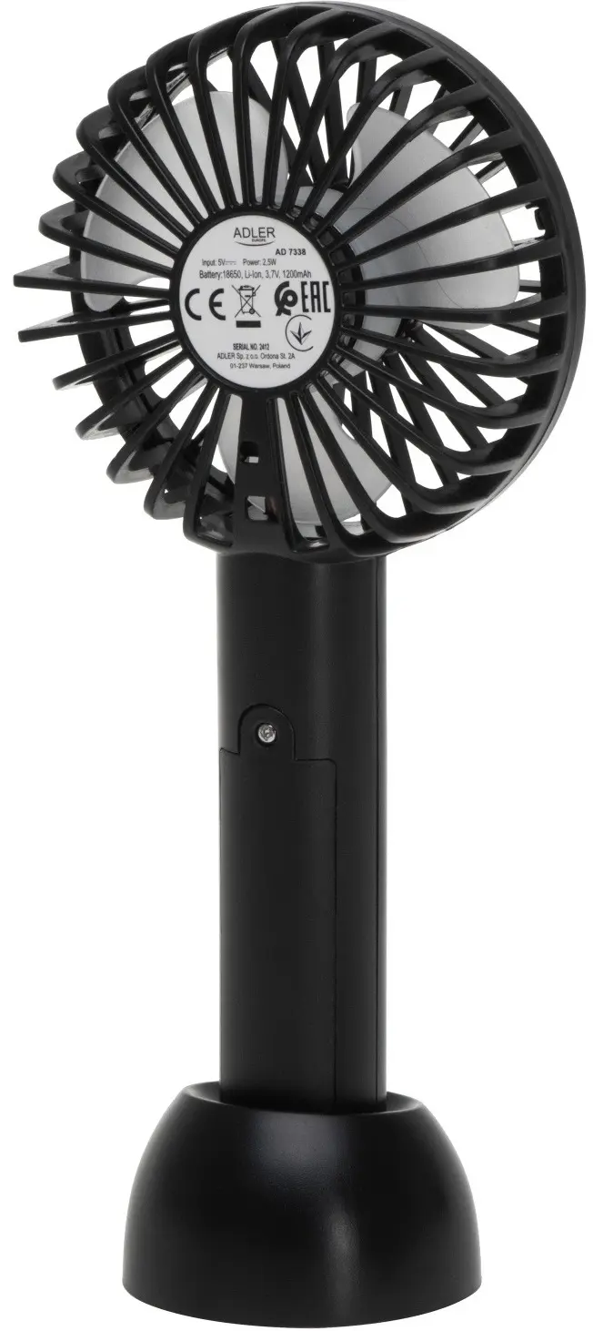 Ventilator portabil Adler AD 7338 (Black) - 3