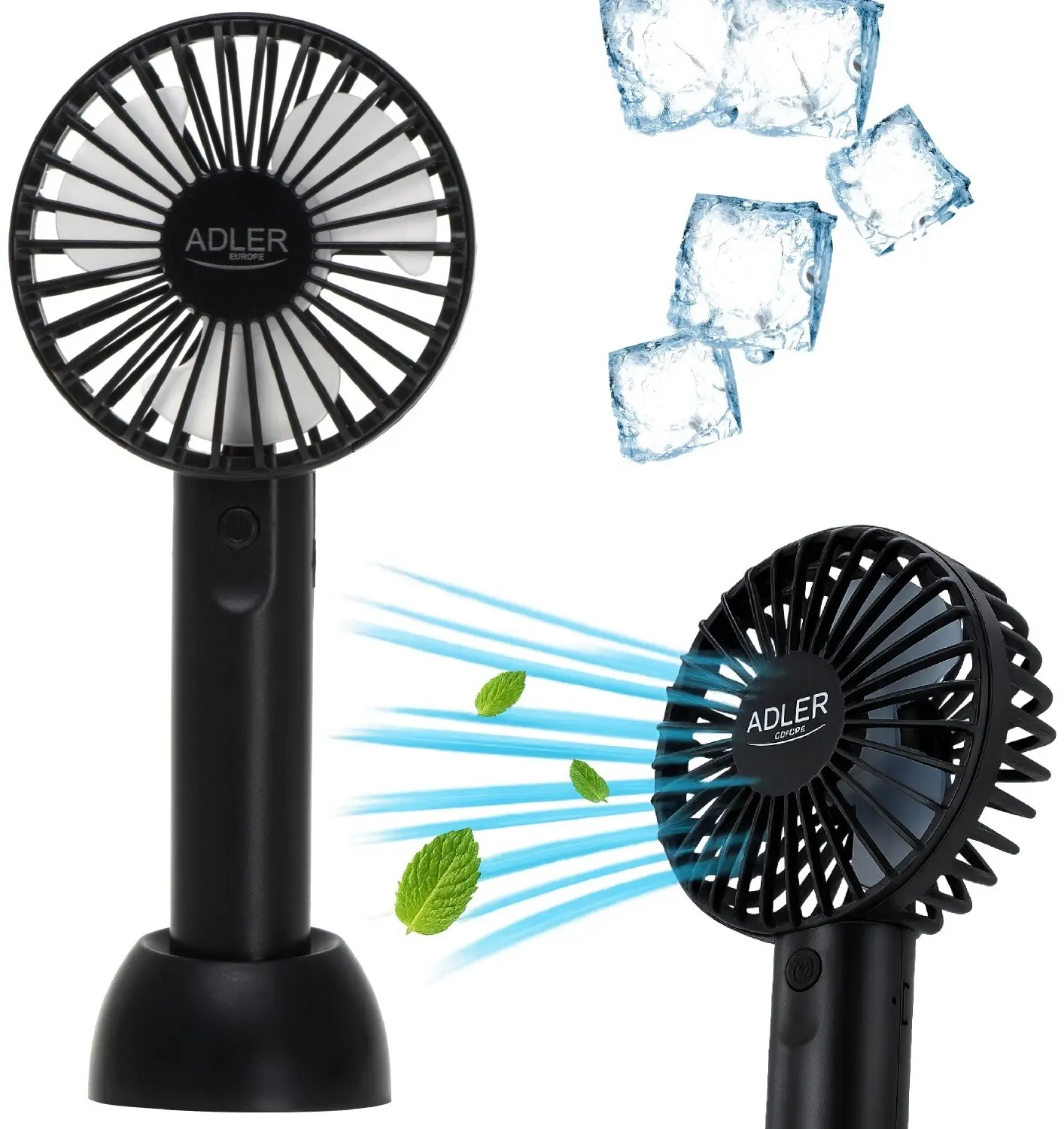 Ventilator portabil Adler AD 7338 (Black) - 7