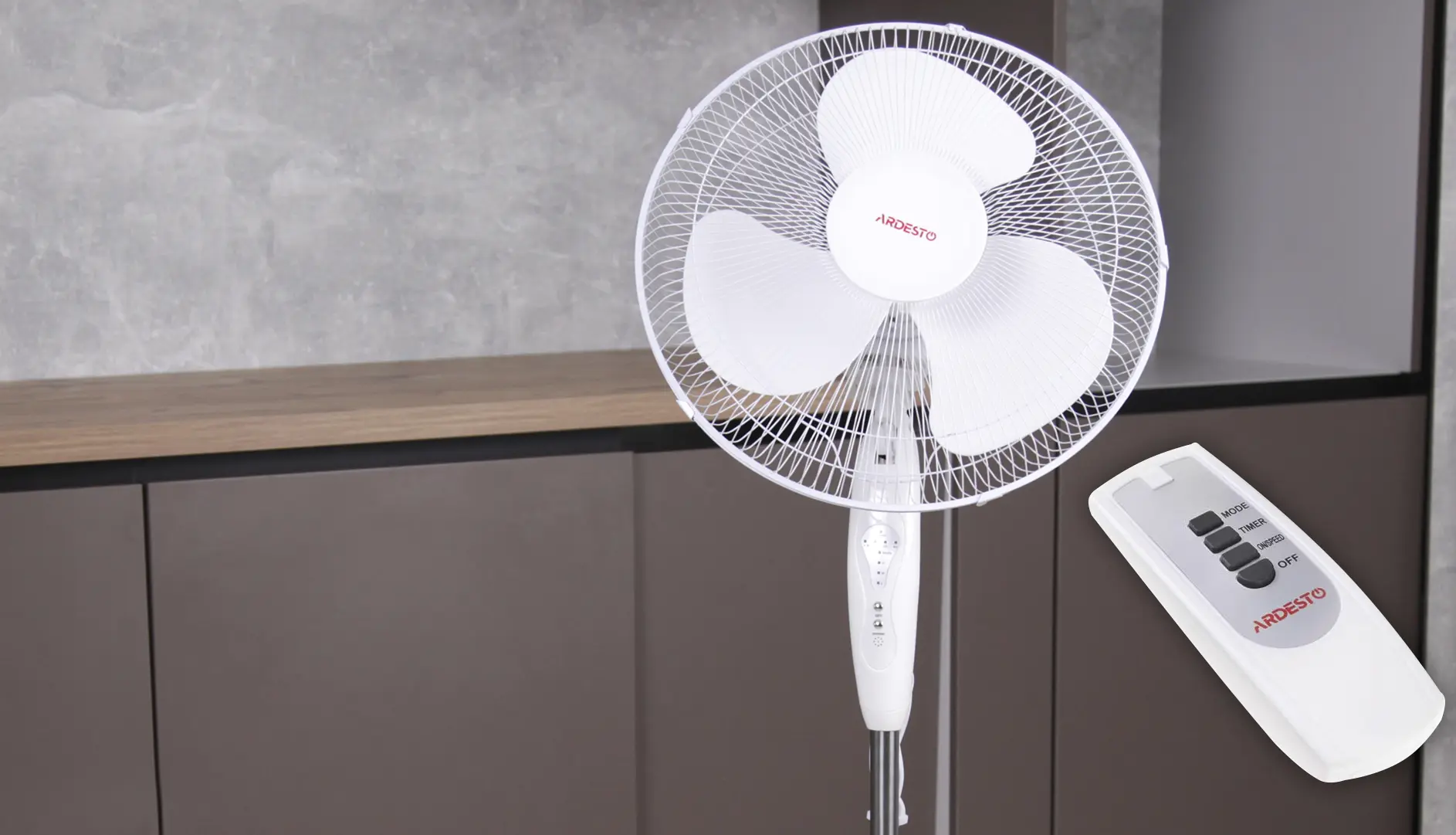 Ventilator Ardesto FN-R1608RW (White)