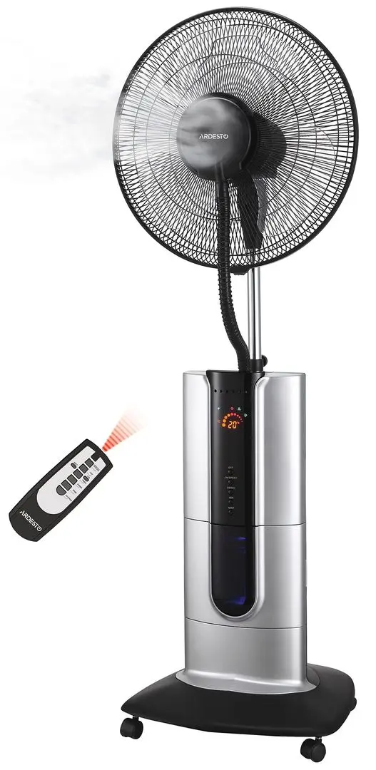 Ventilator de podea Ardesto FNM-X2S (Black/Silver)