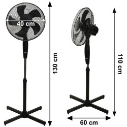 Ventilator Bauerkraft H-067 (Black) Thumb