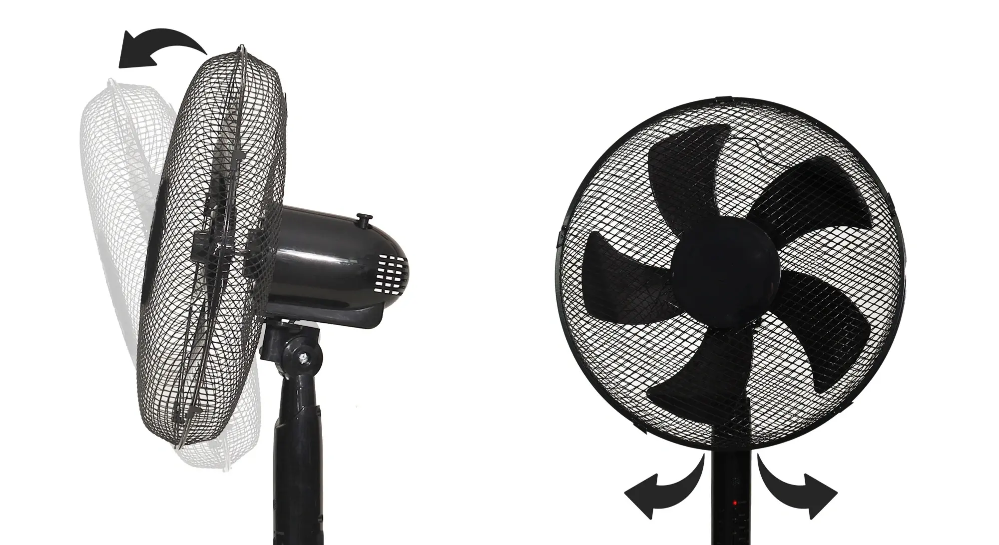 Ventilator Bauerkraft H-068 (Black)