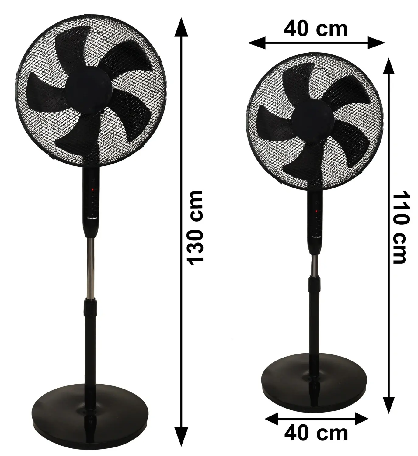 Ventilator Bauerkraft H-068 (Black)