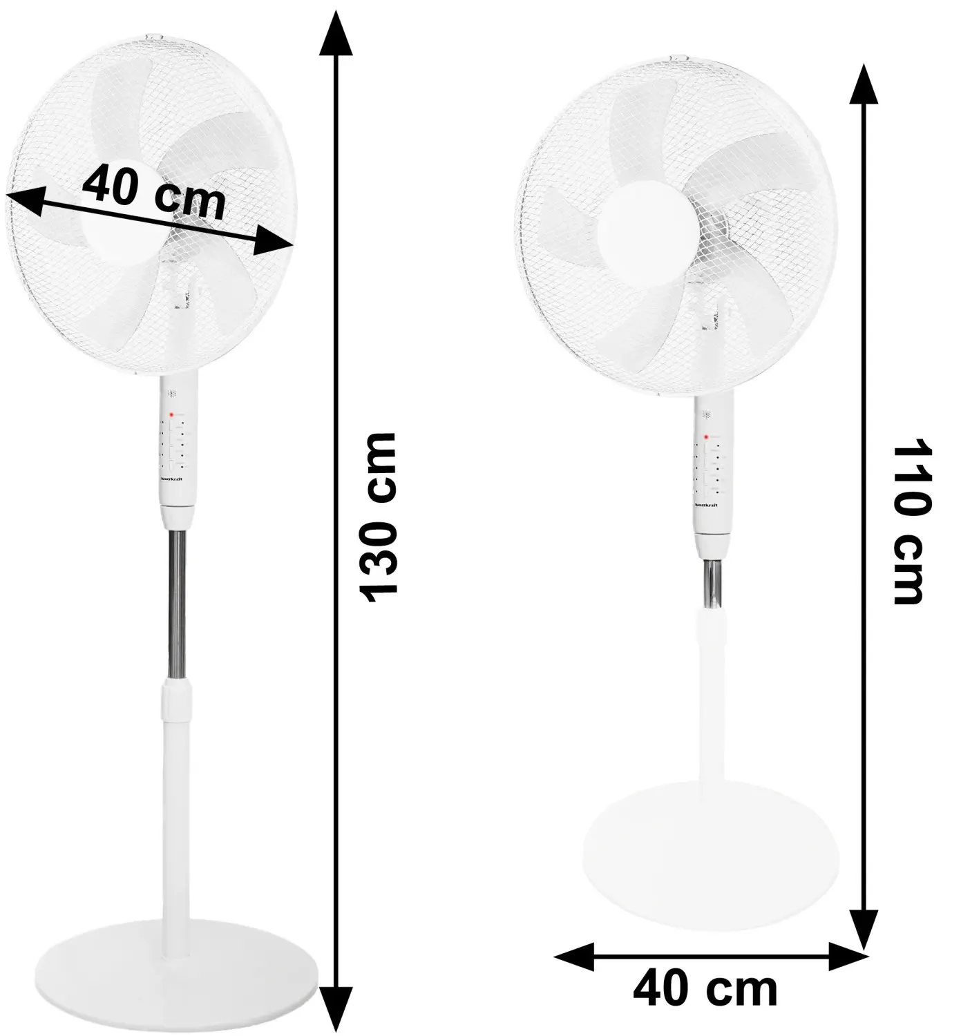 Ventilator Bauerkraft H-071 (White)
