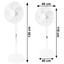 Ventilator Bauerkraft H-072 (White) Thumb
