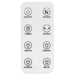 Ventilator Bauerkraft  H-076 (White) Thumb