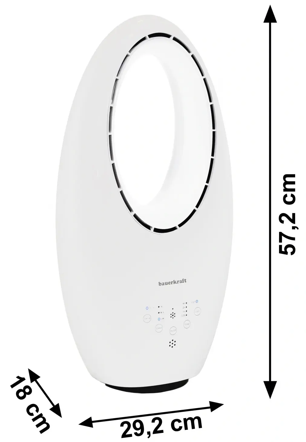 Ventilator Bauerkraft  H-076 (White)