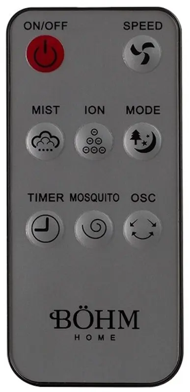 Вентилятор Bohm BSP40-ED (Silver/Black) - 8