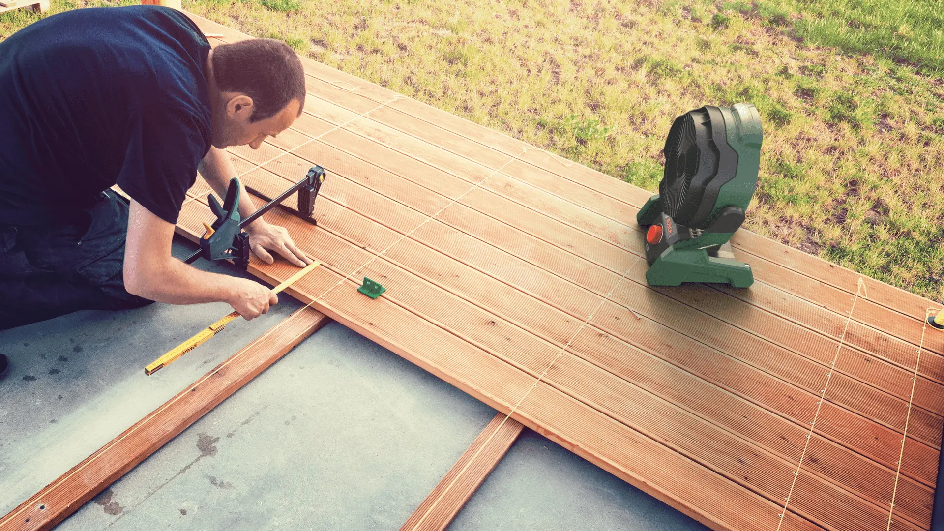 Ventilator Bosch UniversalFan 18V-1000 (Green/Black)