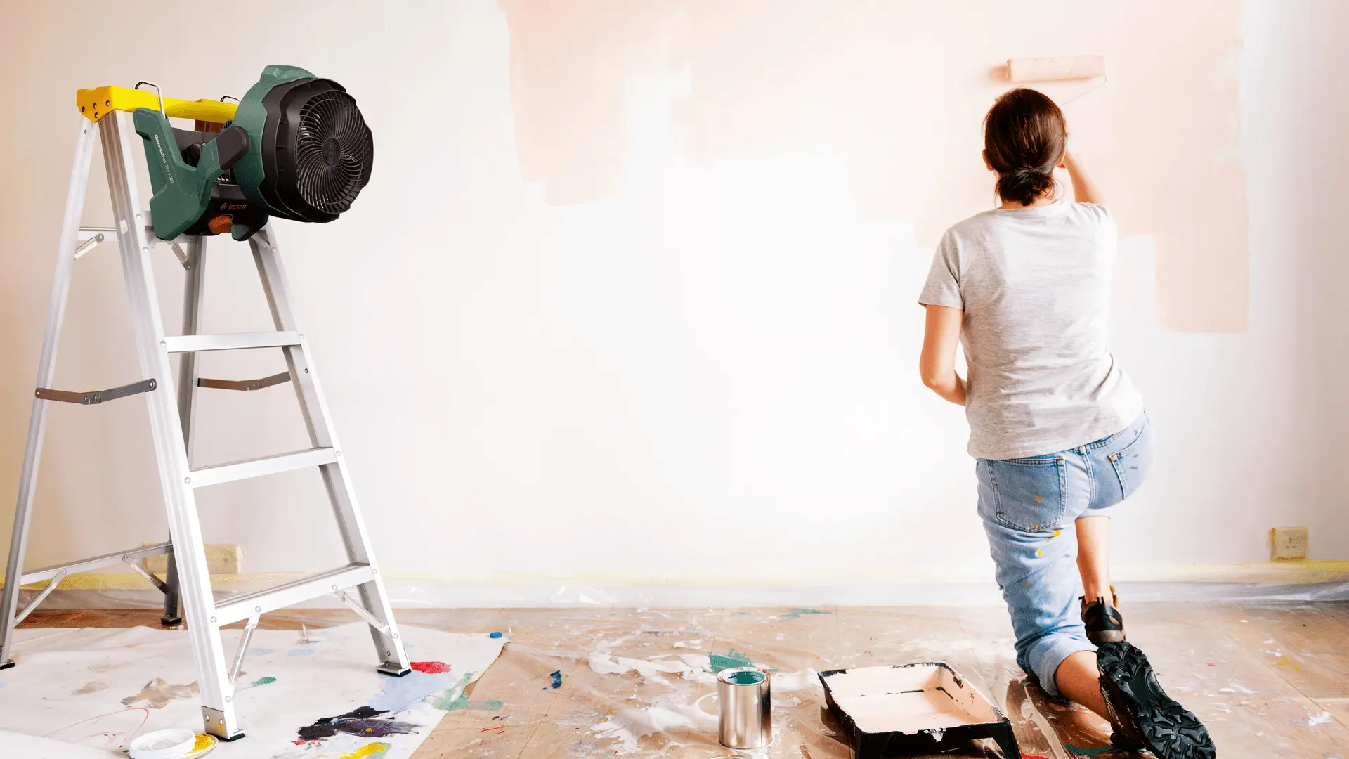 Ventilator Bosch UniversalFan 18V-1000 (Green/Black)