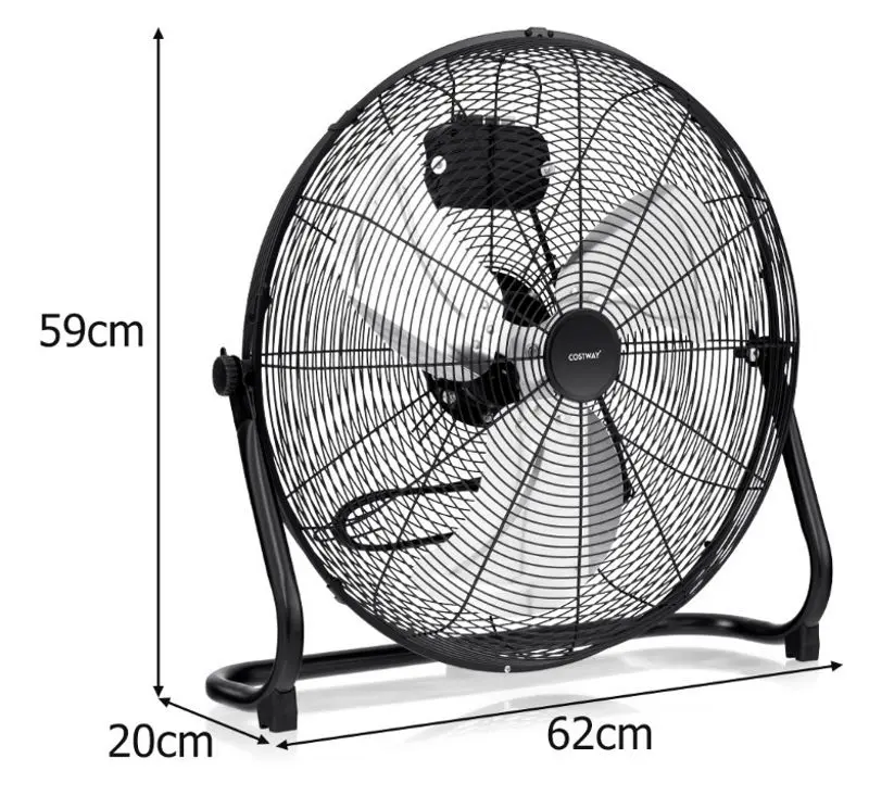 Ventilator Costway ES10269DE-BK (Black) - 5