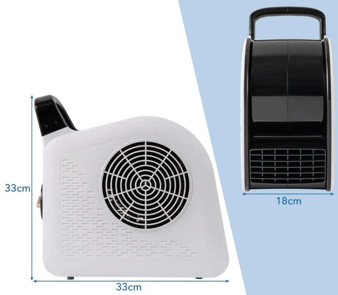 Ventilator Costway ES10463DE (White/Black)
