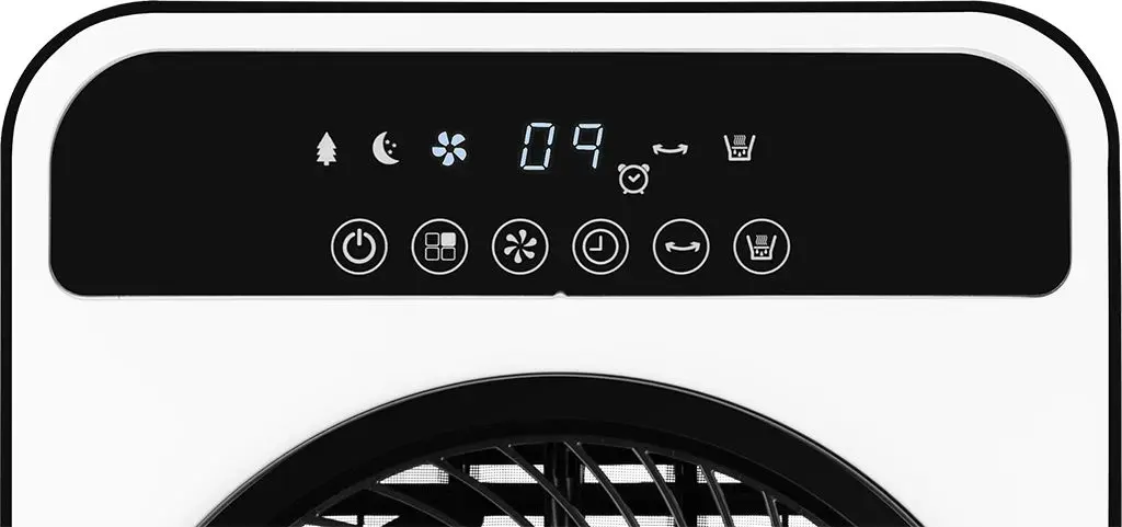 Ventilator ECG Mr.Fanboy (White/Black)