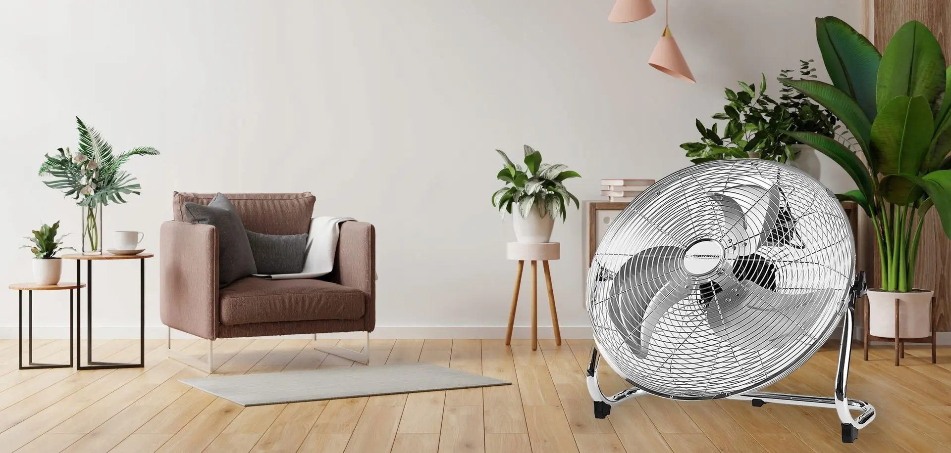 Ventilator Esperanza Cyclone EHF006 (Chrome)