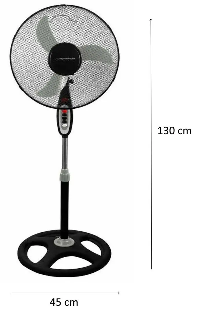 Ventilator Esperanza EHF002KE (Black)