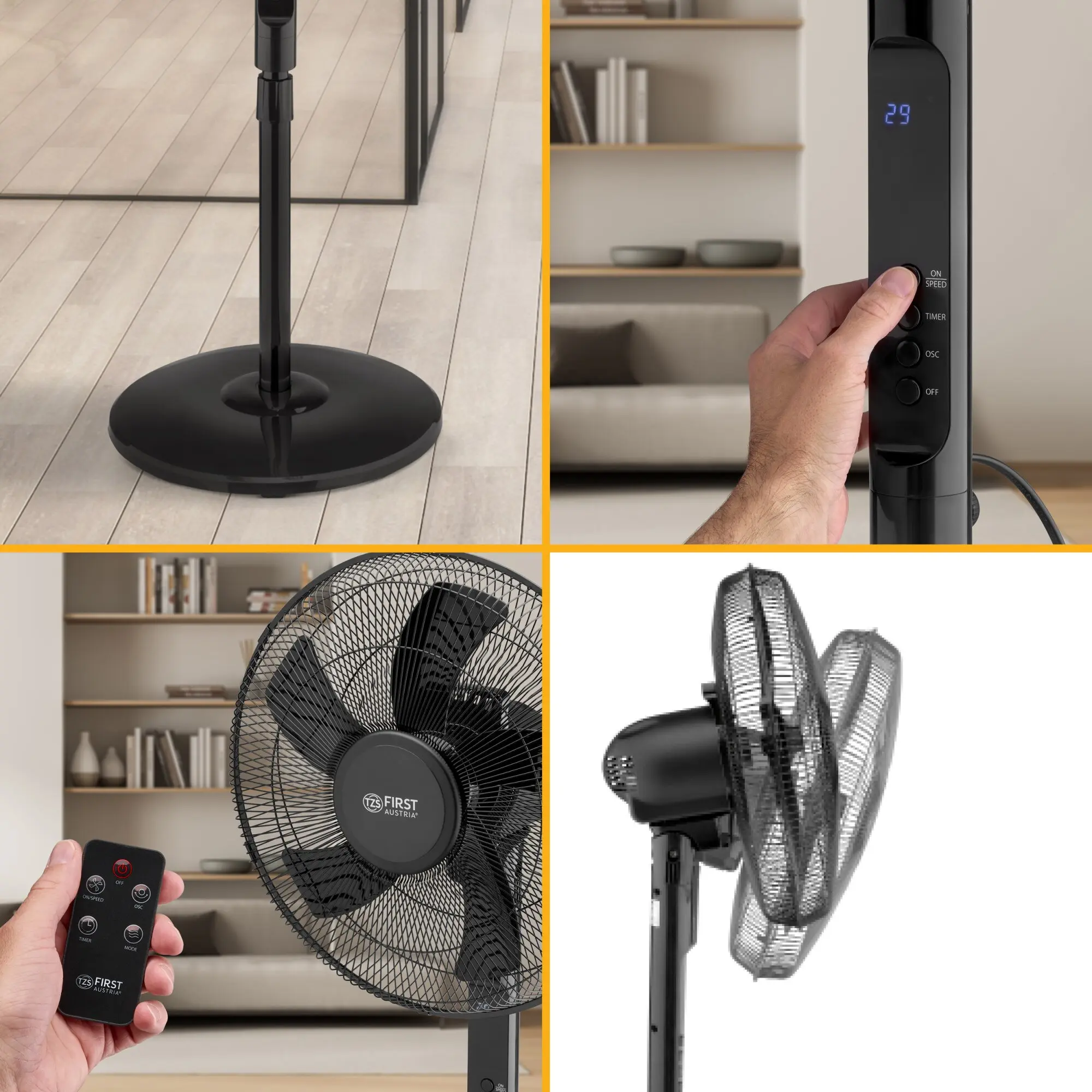 Ventilator First FA-5533-4 (White)