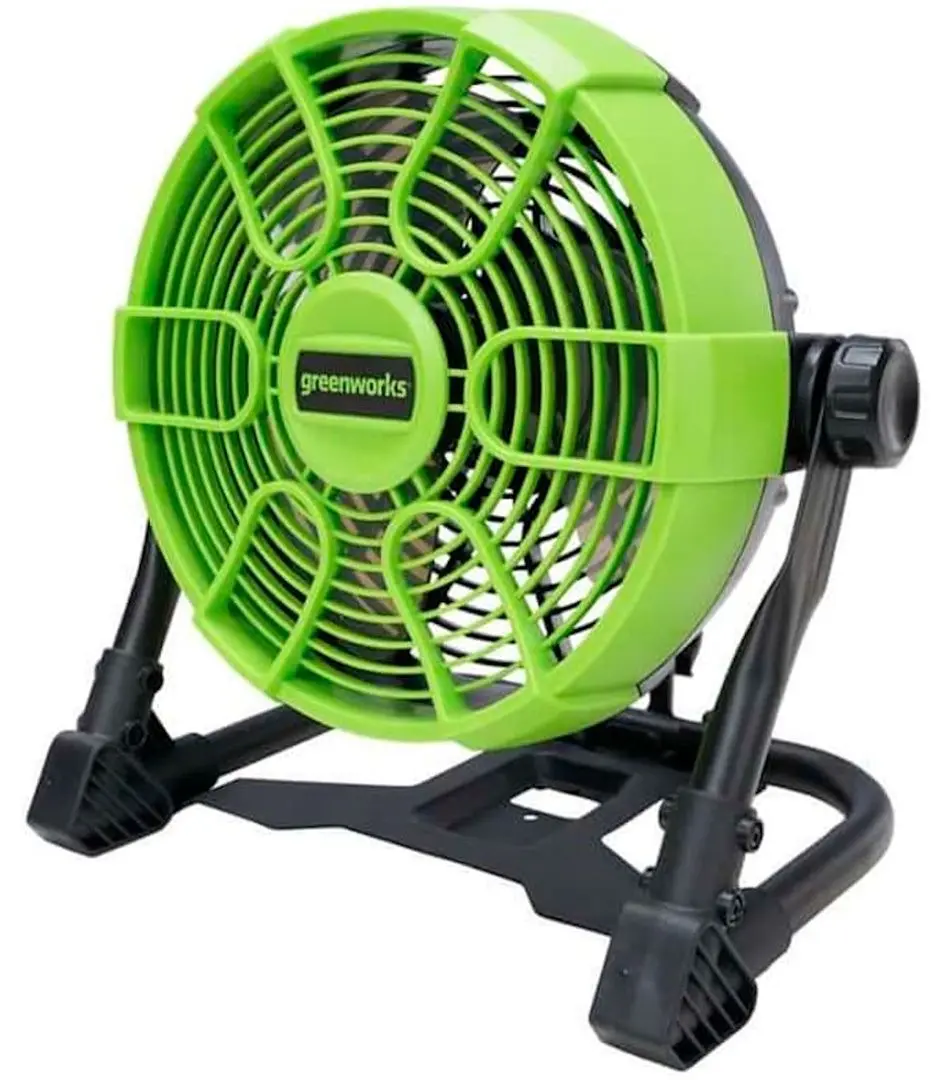 Ventilator GreenWorks G24FAN (Green/Black)