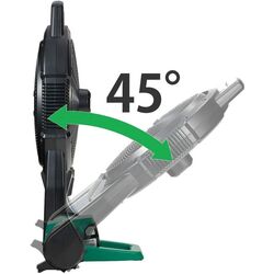 Ventilator cu acumulator Hikoki UF18DSALL0Z (Black/Green) Thumb