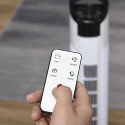 Ventilator Homcom 824-017V90 (Black/White) Thumb