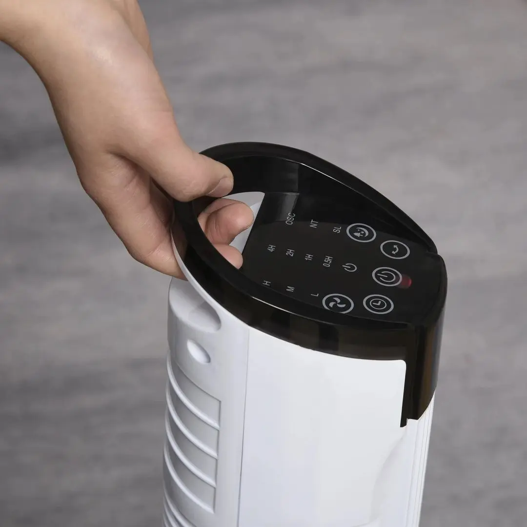 Ventilator Homcom 824-017V90 (Black/White) - 4