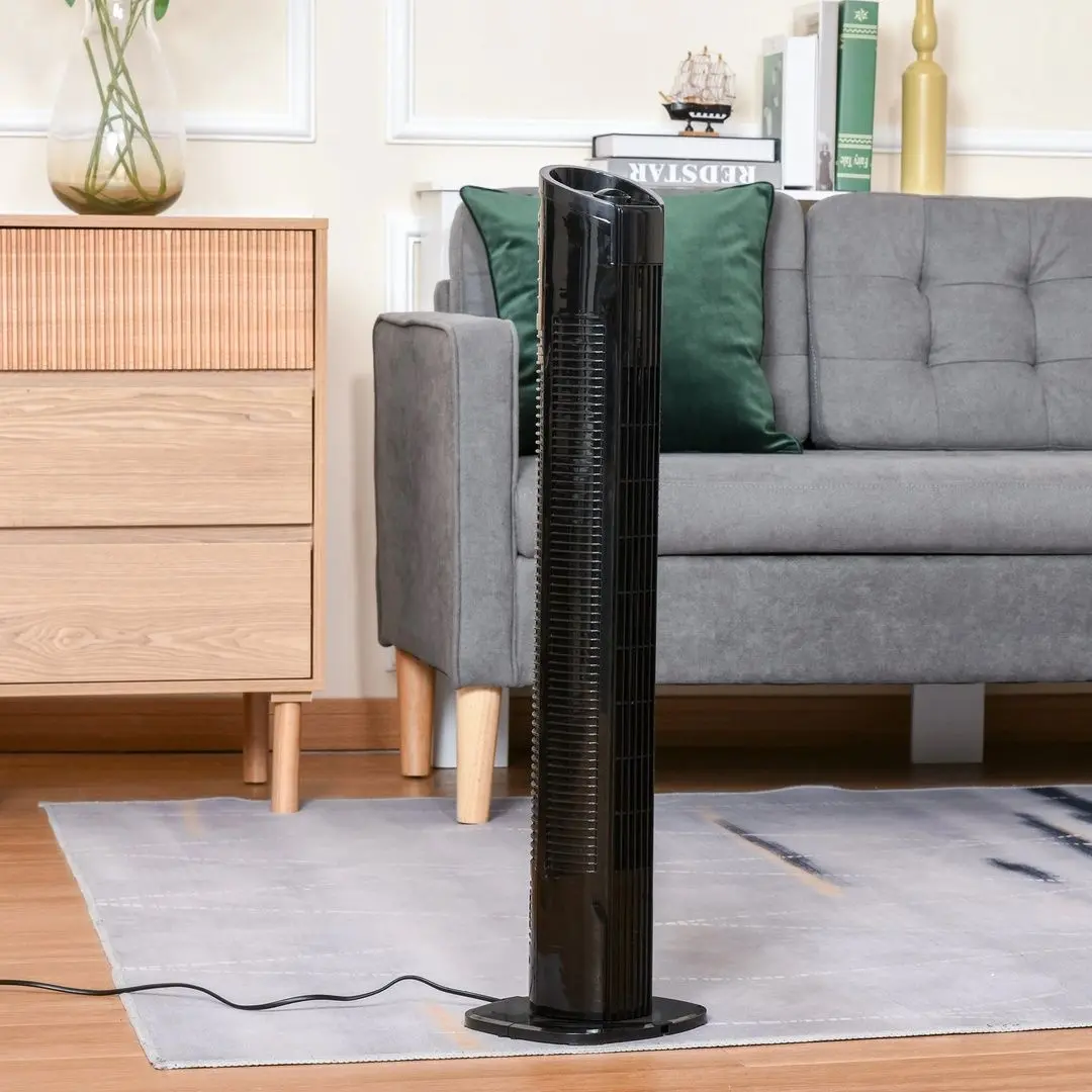 Ventilator Homcom 824-018 (Black) - 5