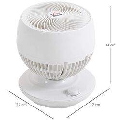 Ventilator Homcom 824-032V90 (White) Thumb