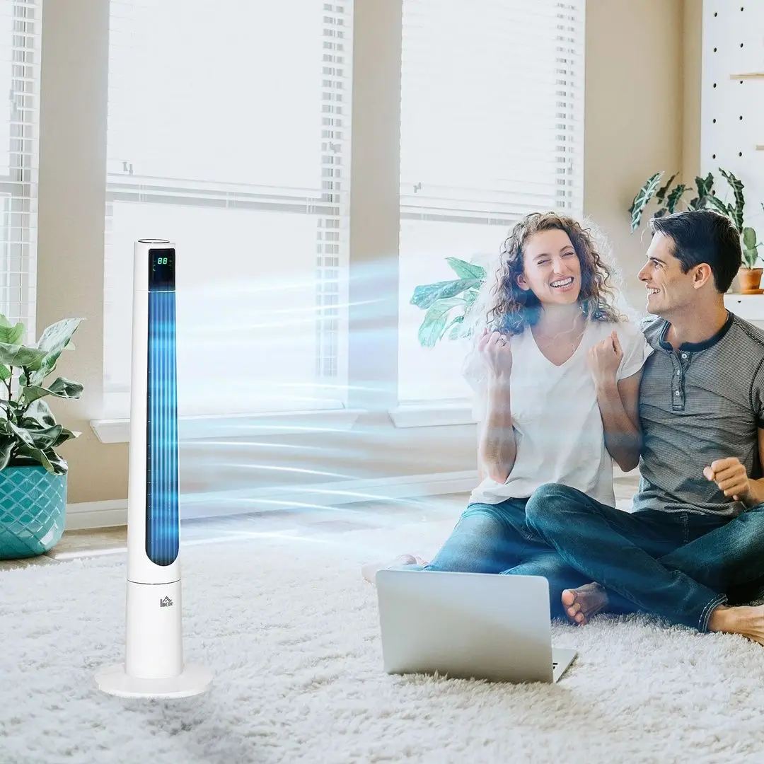 Вентилятор Homcom 824-039V90 (White) - 3