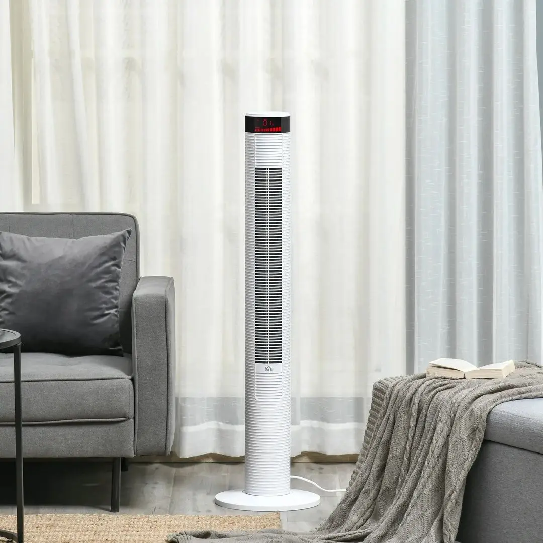 Ventilator Homcom 824-051V90WT (White)