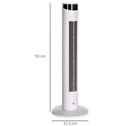 Вентилятор Homcom 824-062V90WT (White) Thumb