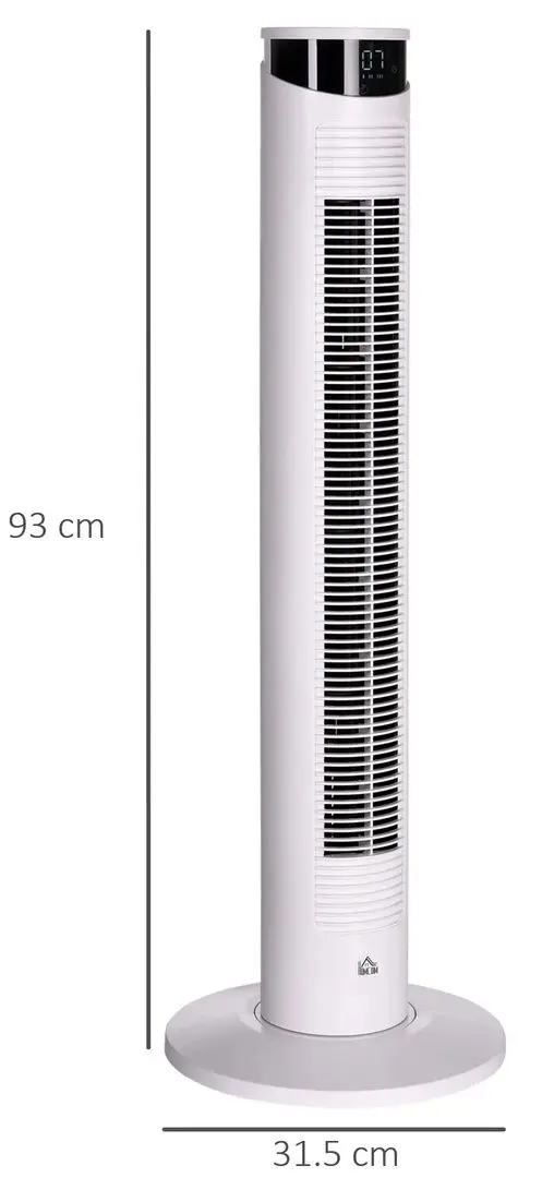 Вентилятор Homcom 824-062V90WT (White) - 3