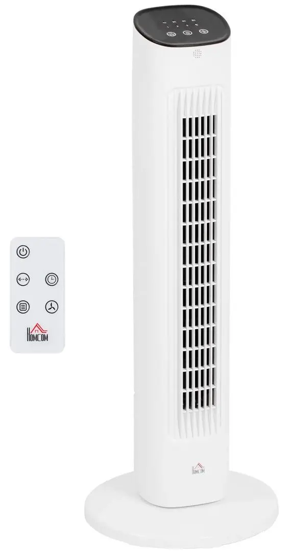 Ventilator Homcom 824-068V90WT (White)