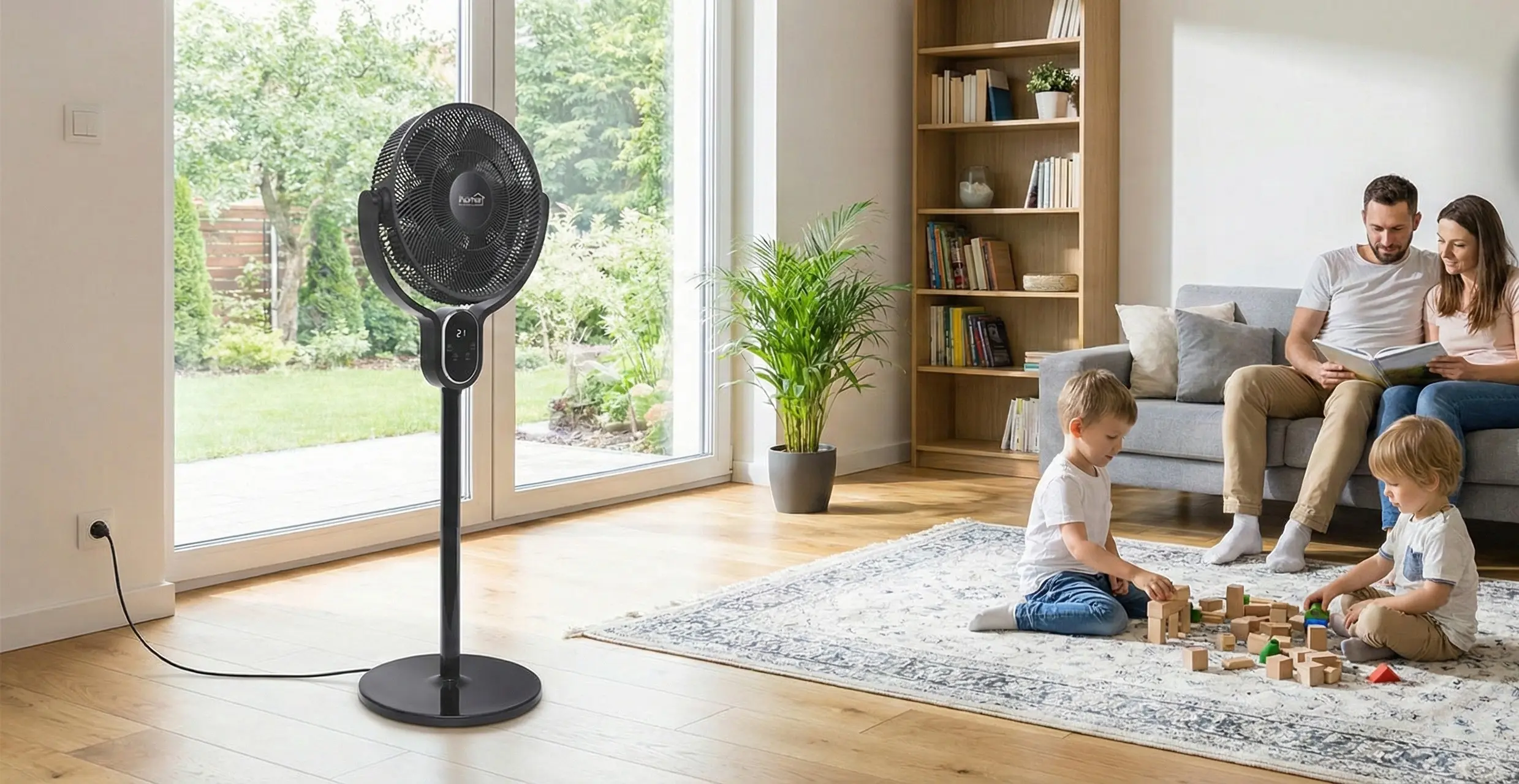 Вентилятор Home SFT42R (Black) - 7