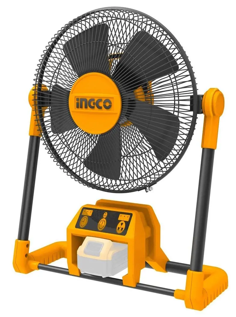 Ventilator cu acumulator Ingco CFALI2001 (Yellow/Black)