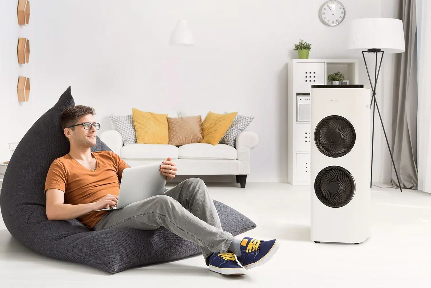 Охладитель воздуха 3в1 Klarstein Windsurfer (White) - 2