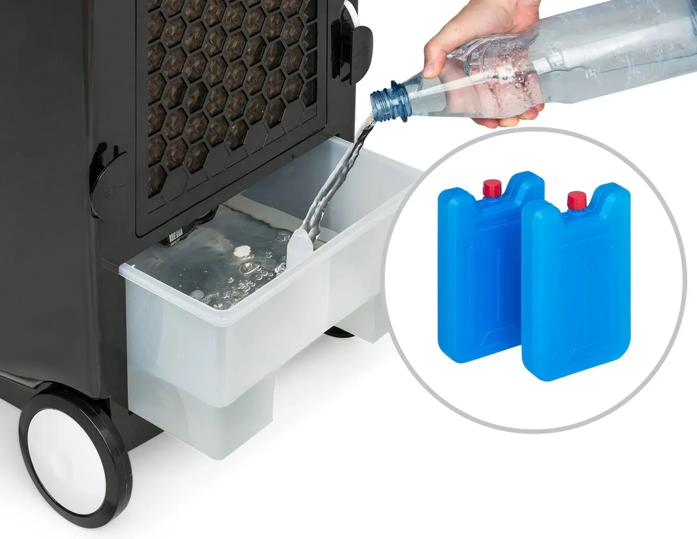 Охладитель воздуха 4в1 Klarstein Rotator (White) - 5