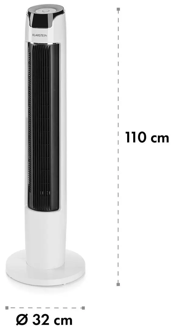 Вентилятор Klarstein Empire State (White) - 8