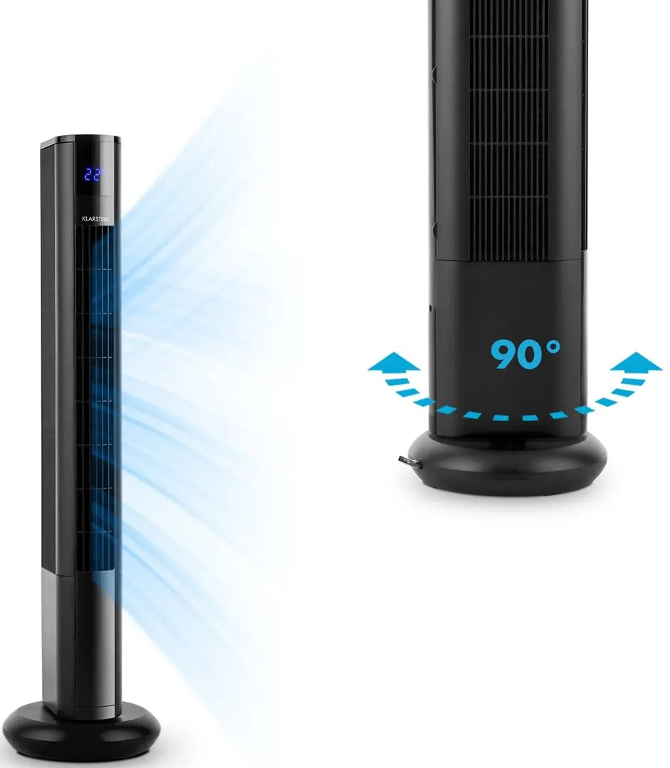 Ventilator Klarstein Skyscraper 3G (Black) - 3