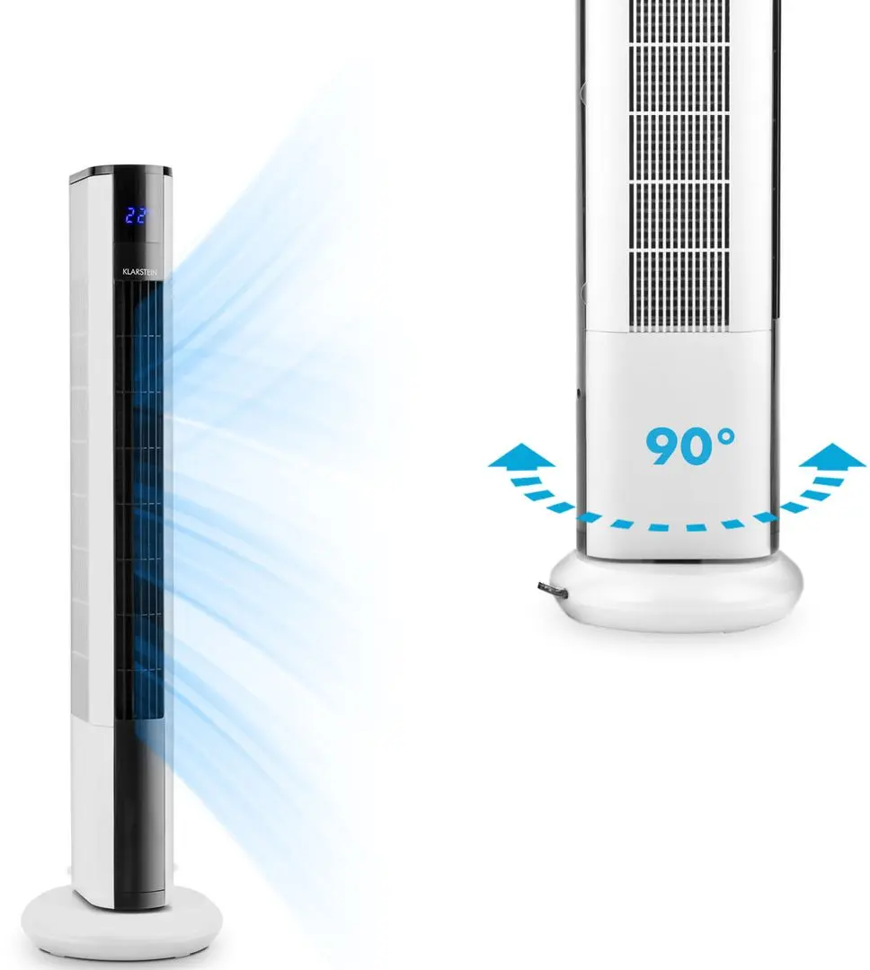 Вентилятор Klarstein Skyscraper 3G (White) - 4