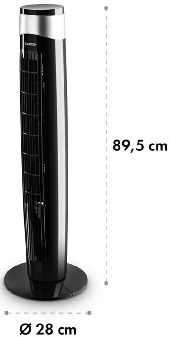 Ventilator Klarstein Storm Tower (Black) - 7