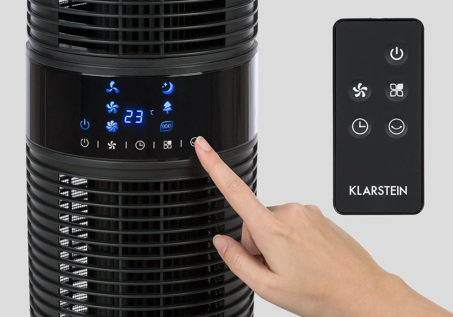 Ventilator Klarstein Twister (Black) - 4