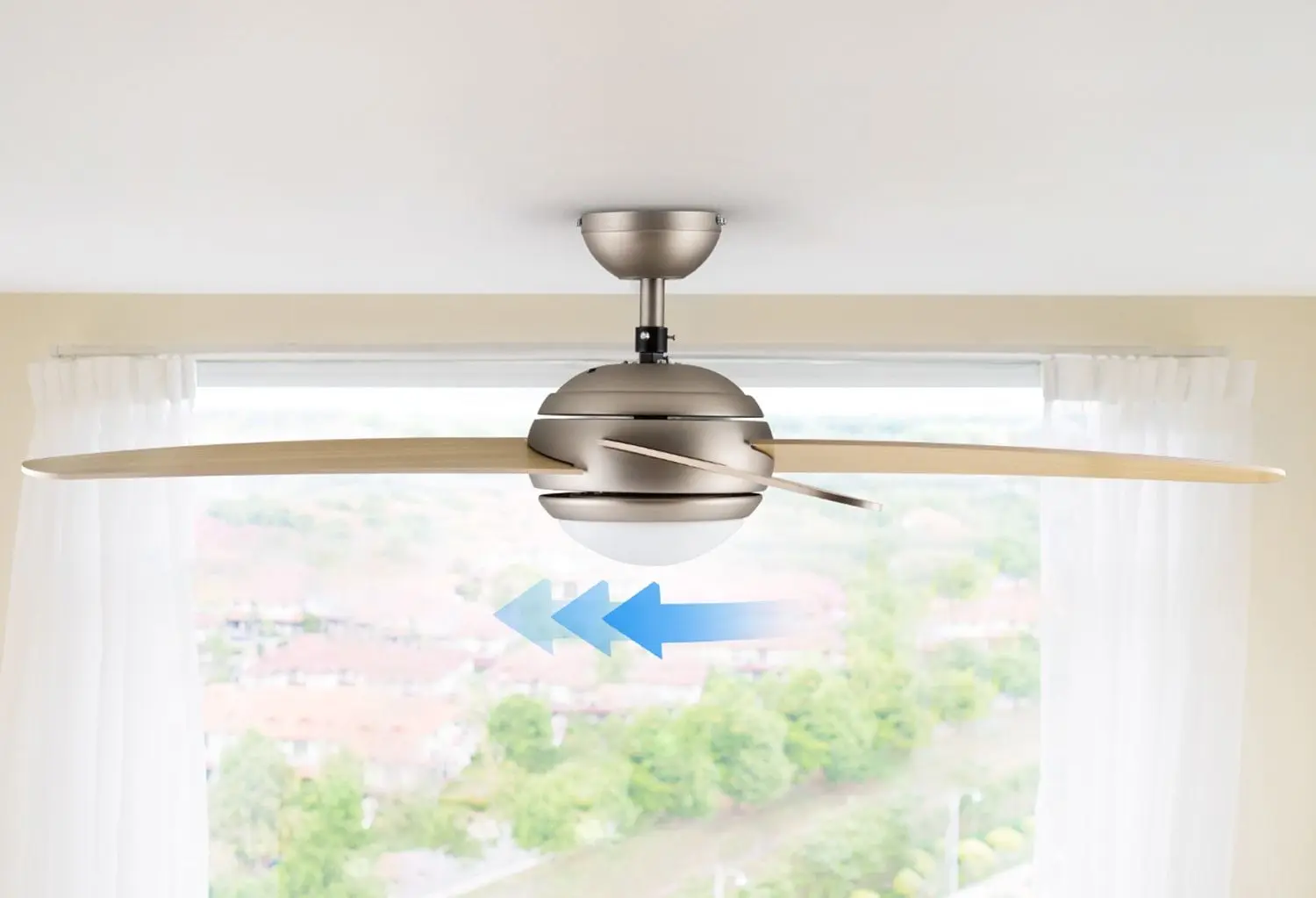 Ventilator de tavan 2in1 Klarstein Bolero (Maple) - 2