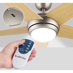 Ventilator de tavan 2in1 Klarstein Bolero (Maple) Thumb