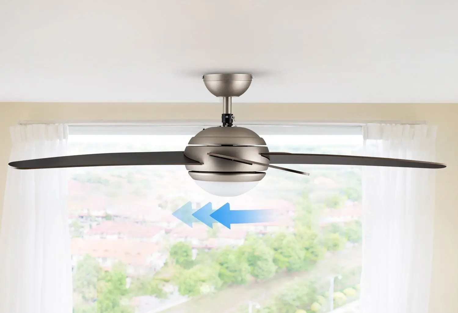 Ventilator de tavan 2in1 Klarstein Bolero (Nut) - 4