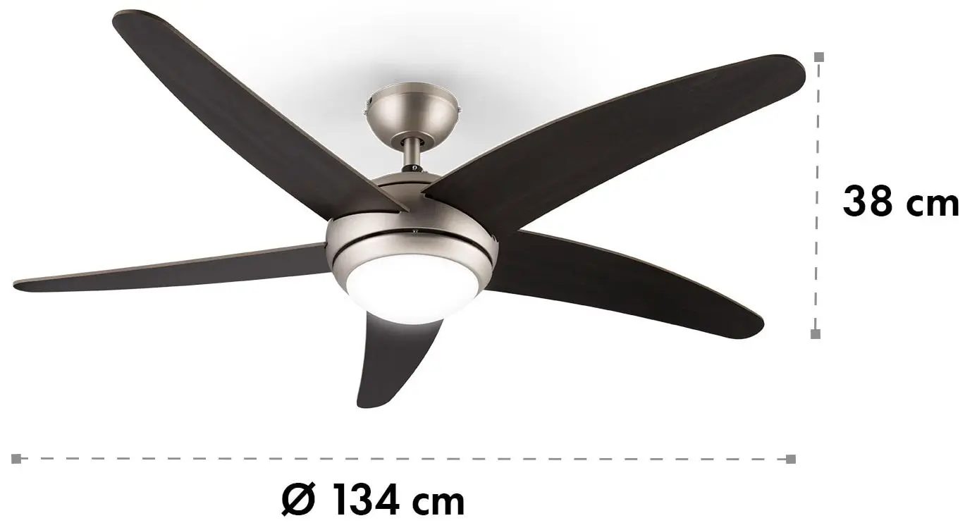 Ventilator de tavan 2in1 Klarstein Bolero (Nut) - 5